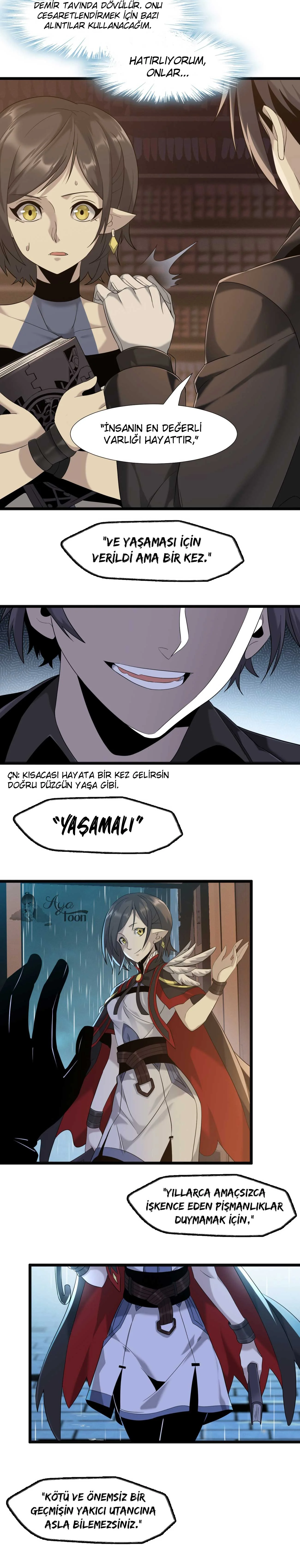 I'm Really Not the Evil God's Lackey - Bölüm 7 - Sayfa 8