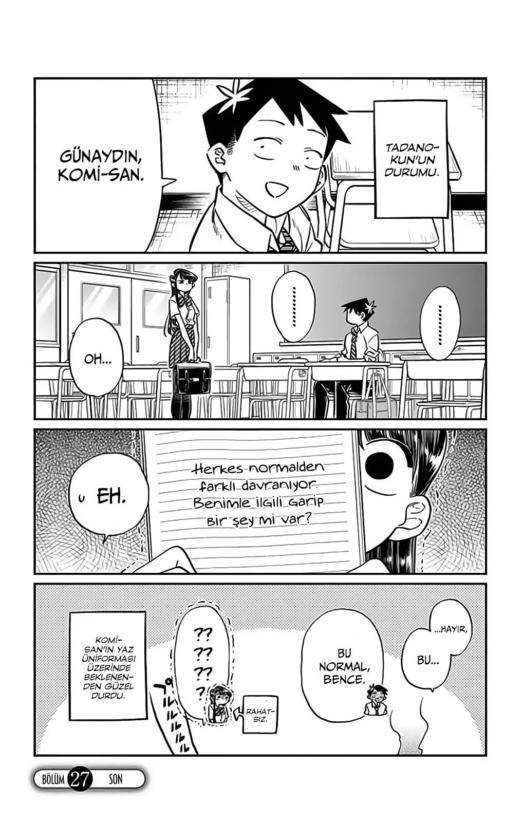 Komi Can't Communicate - Bölüm 27 - Sayfa 6