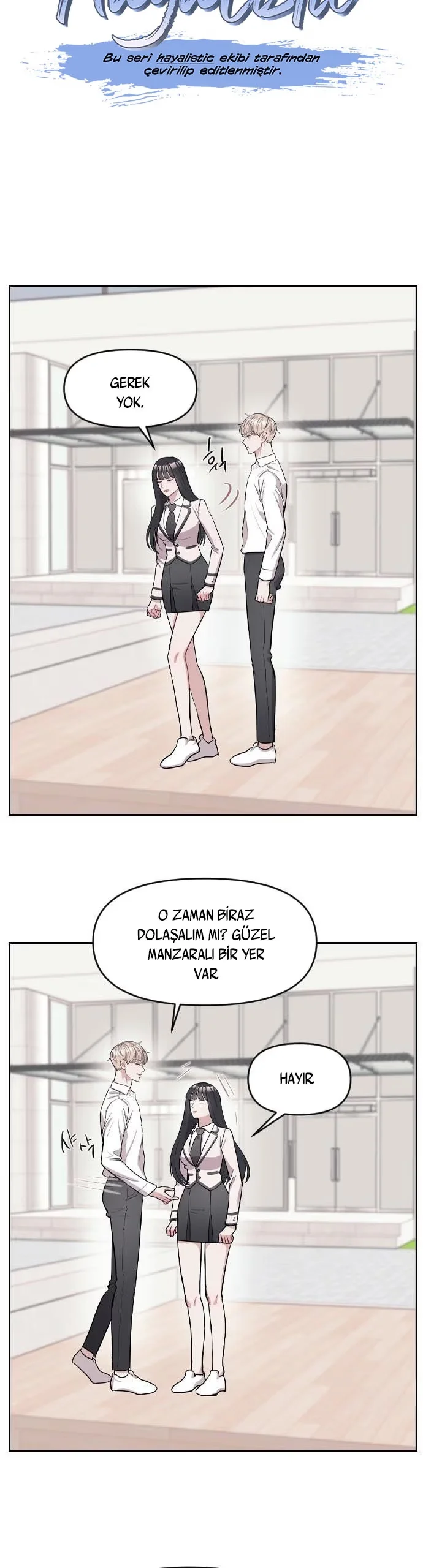 Undercover! Chaebol High School - Bölüm 2 - Sayfa 14