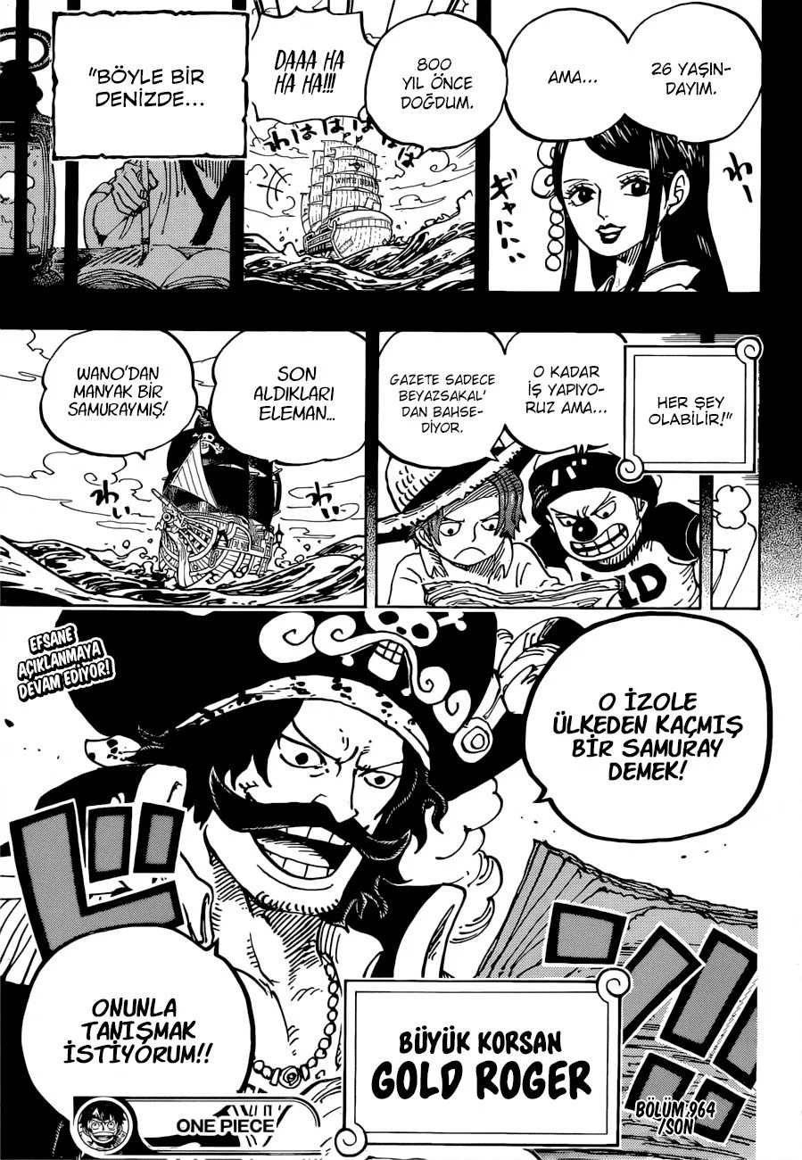 One Piece - Bölüm 964 - Sayfa 17