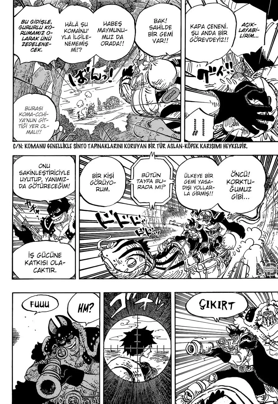 One Piece - Bölüm 911 - Sayfa 4