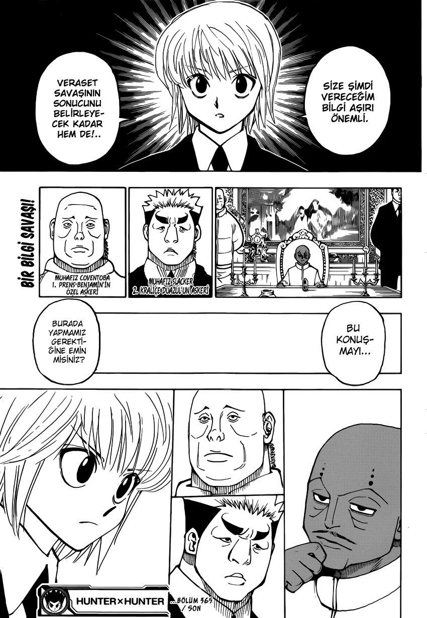Hunter x Hunter - Bölüm 365 - Sayfa 20