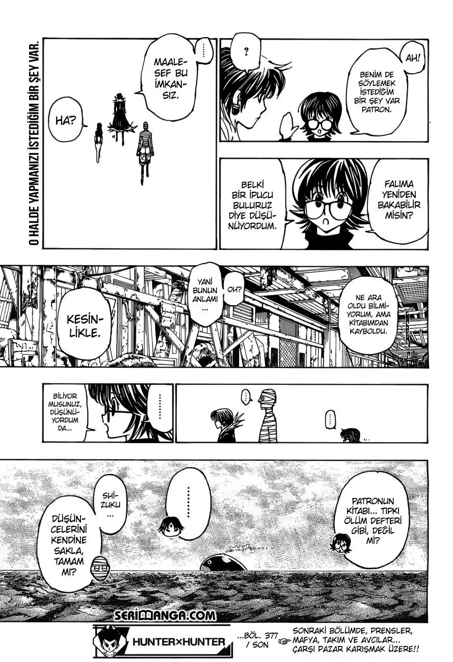 Hunter x Hunter - Bölüm 377 - Sayfa 18