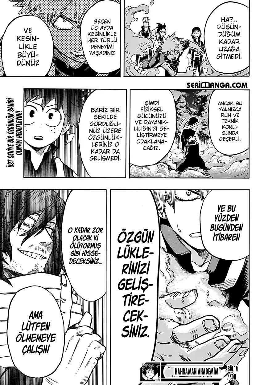 My Hero Academia - Bölüm 71 - Sayfa 18