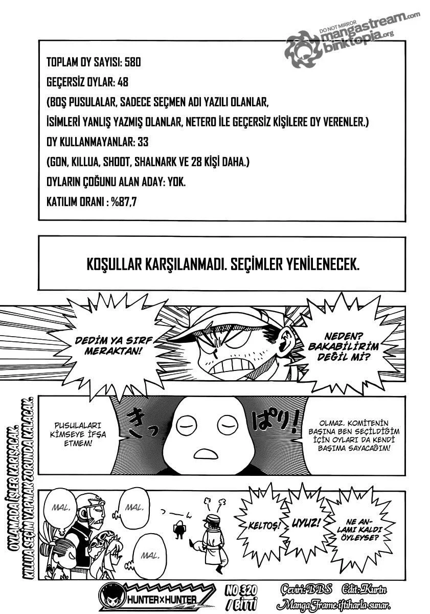 Hunter x Hunter - Bölüm 320 - Sayfa 17