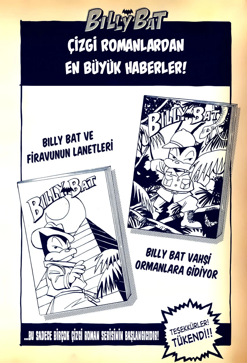 Billy Bat - Bölüm 1 - Sayfa 6