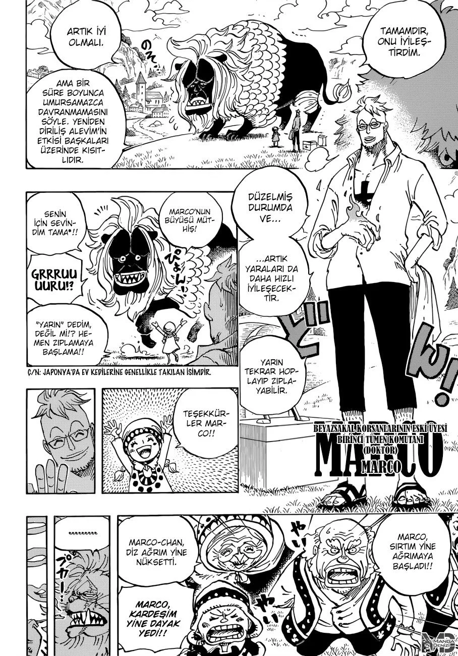 One Piece - Bölüm 909 - Sayfa 4