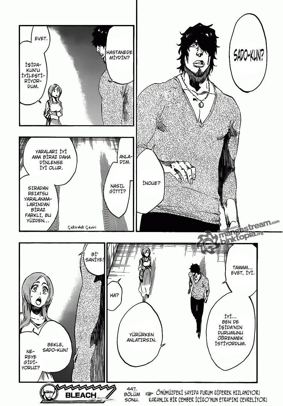 Bleach - Bölüm 447 - Sayfa 18