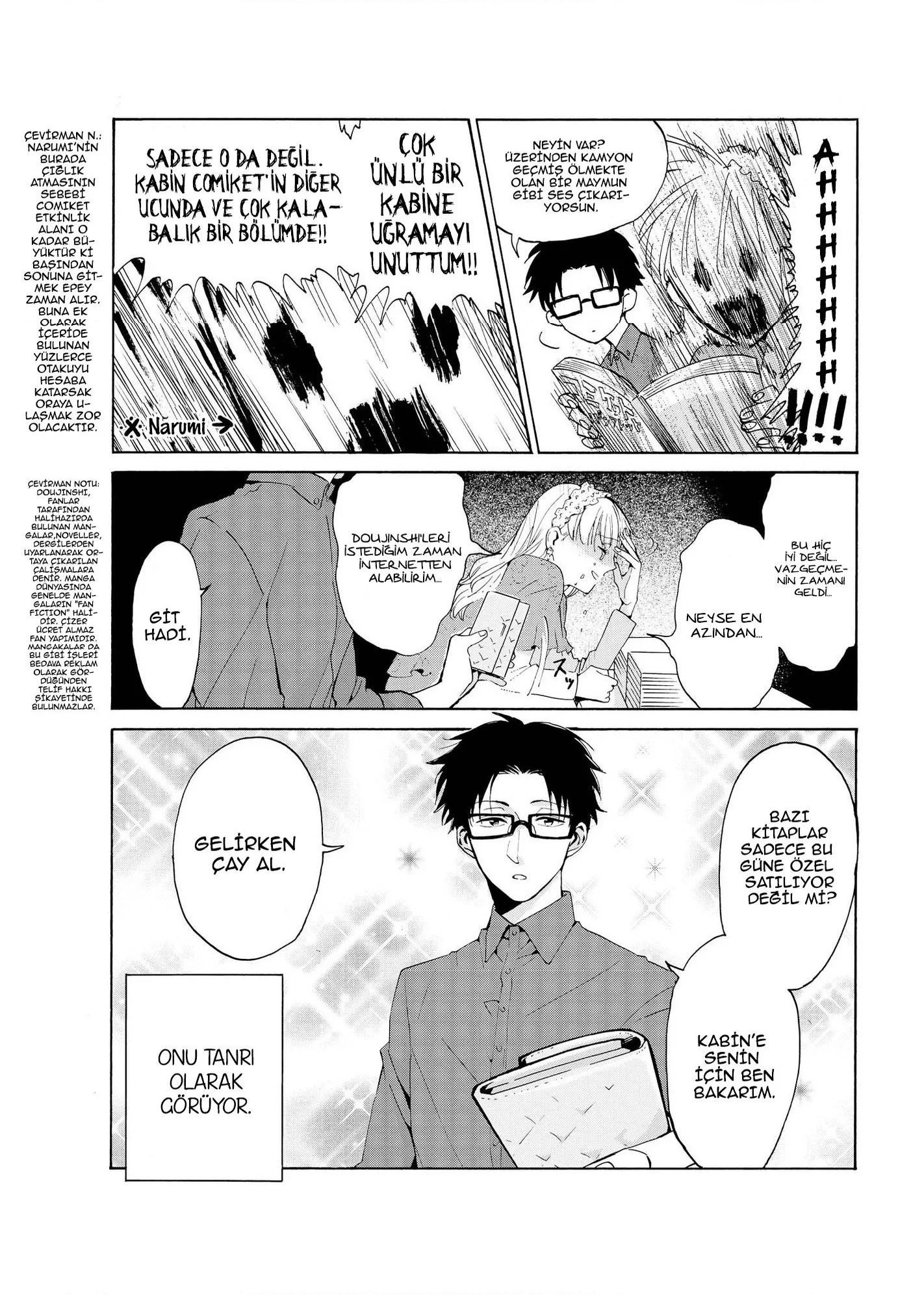 Wotaku ni Koi wa Muzukashii - Bölüm 3 - Sayfa 10