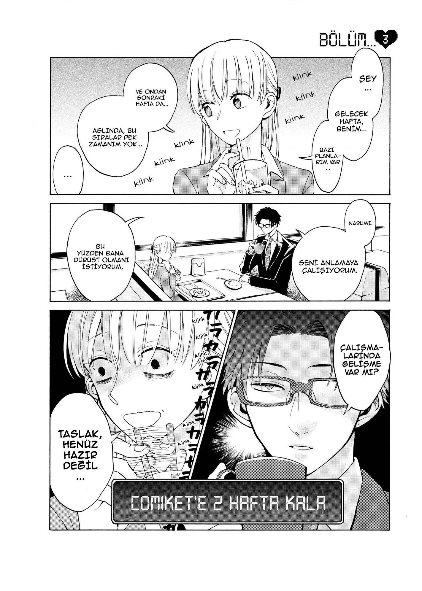 Wotaku ni Koi wa Muzukashii - Bölüm 3 - Sayfa 4