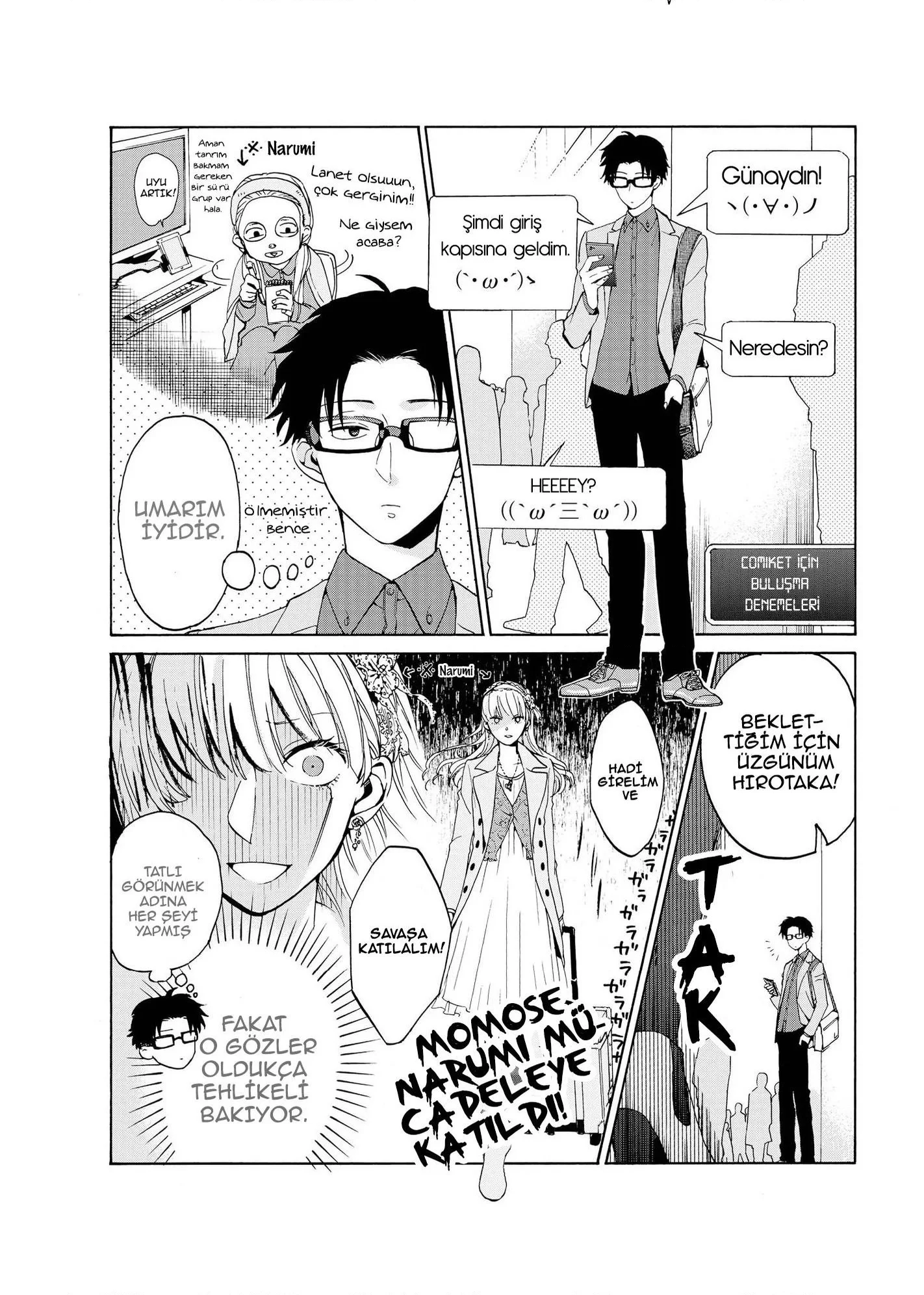 Wotaku ni Koi wa Muzukashii - Bölüm 3 - Sayfa 6