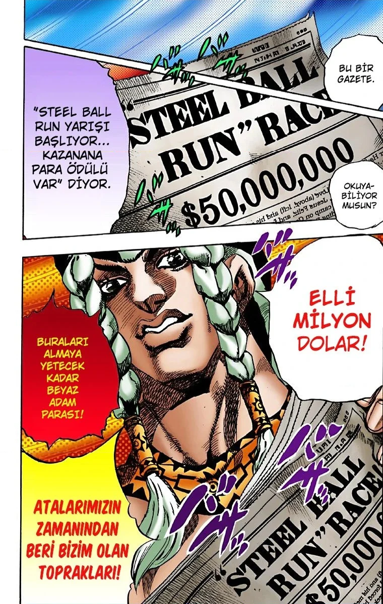 JoJo's Bizarre Adventure Part 7: Steel Ball Run - Bölüm 1 - Sayfa 21