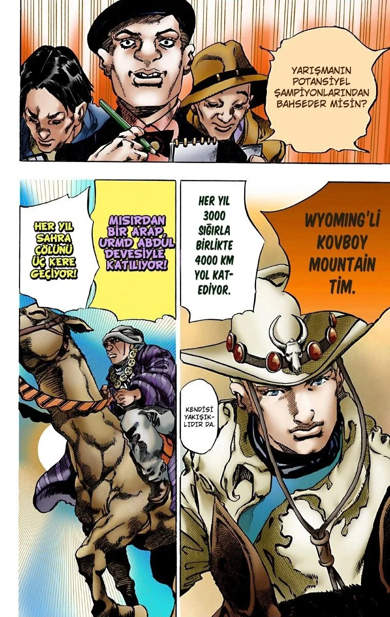 JoJo's Bizarre Adventure Part 7: Steel Ball Run - Bölüm 1 - Sayfa 34