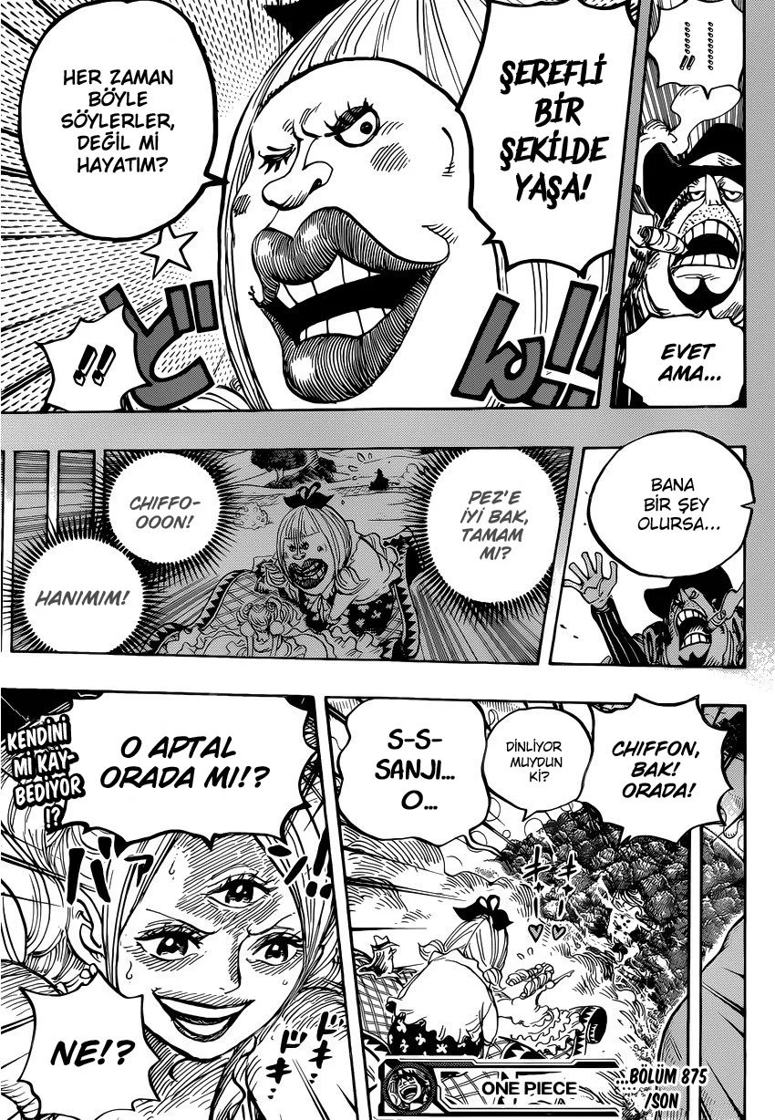 One Piece - Bölüm 875 - Sayfa 16