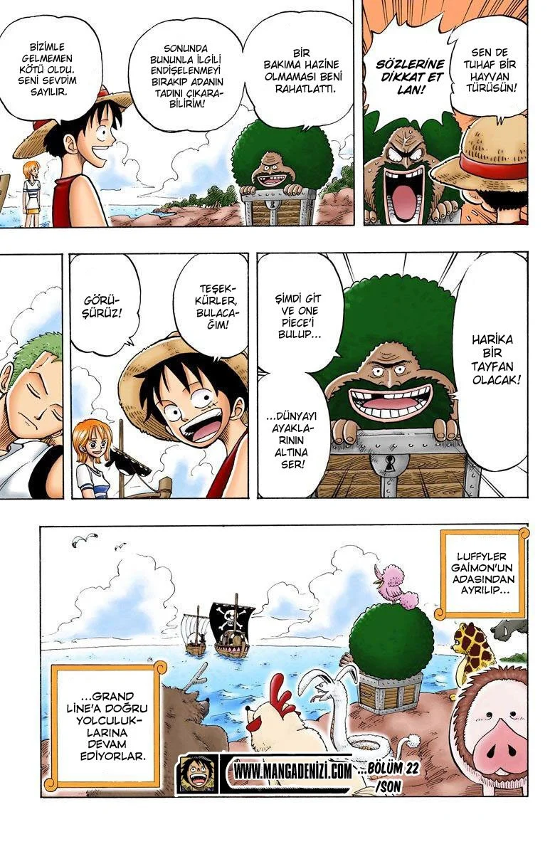 One Piece - Bölüm 22 - Sayfa 29