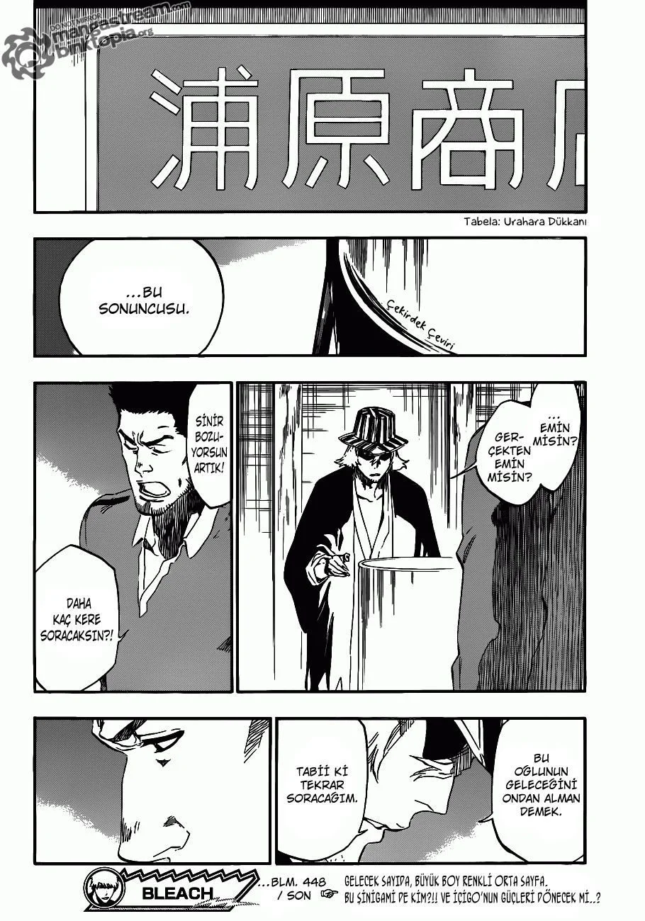 Bleach - Bölüm 448 - Sayfa 19