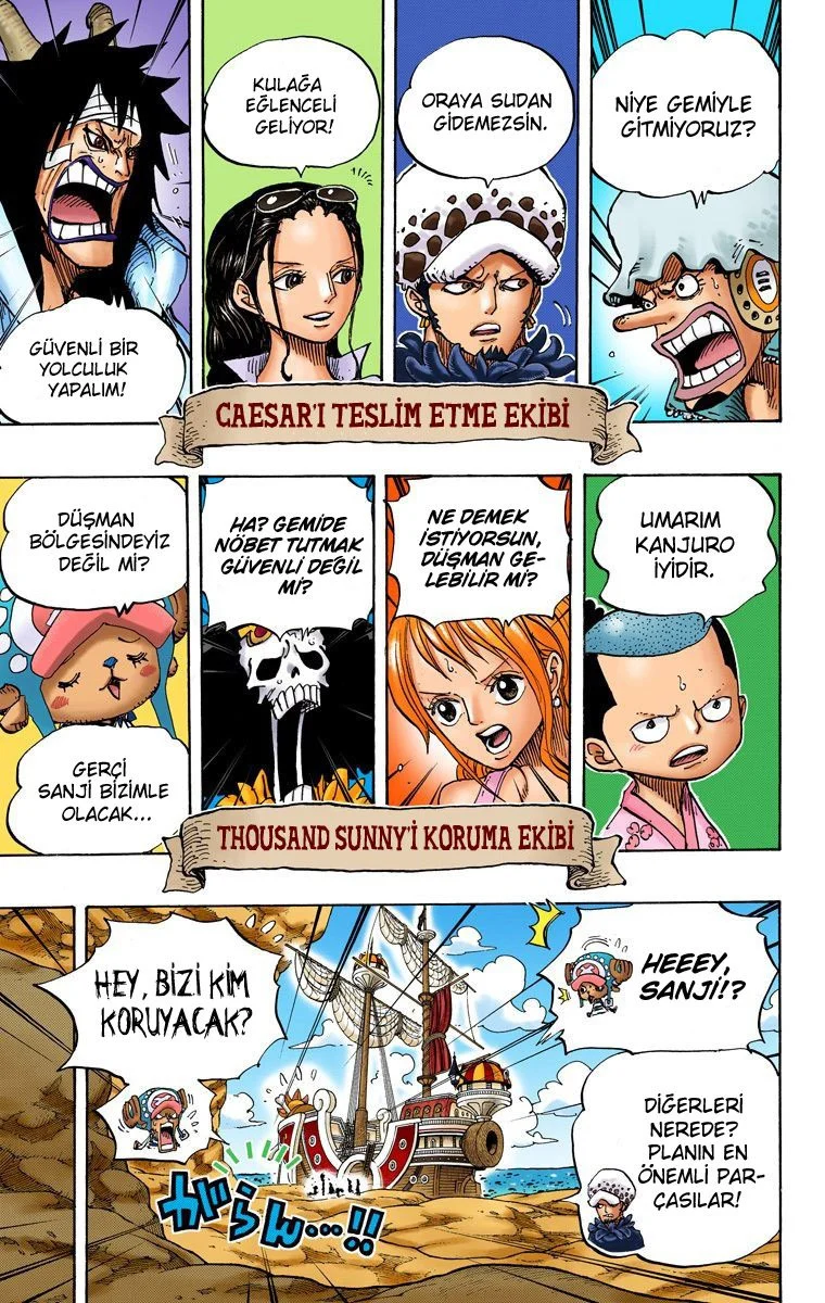 One Piece - Bölüm 701 - Sayfa 7