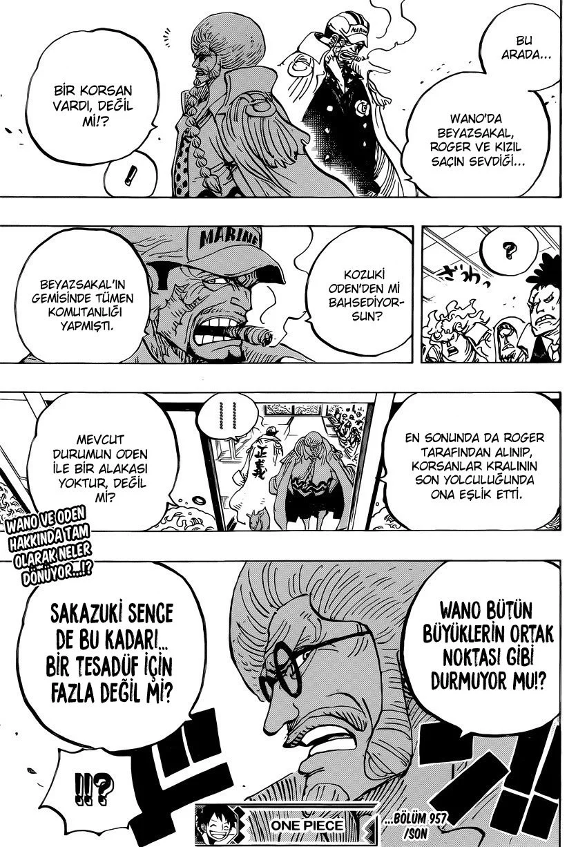 One Piece - Bölüm 957 - Sayfa 19