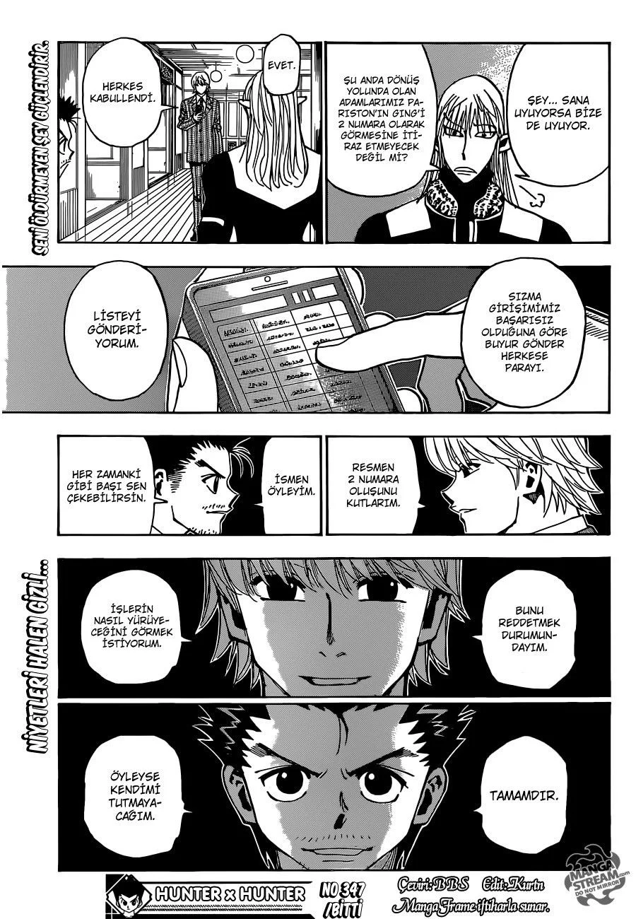 Hunter x Hunter - Bölüm 347 - Sayfa 20