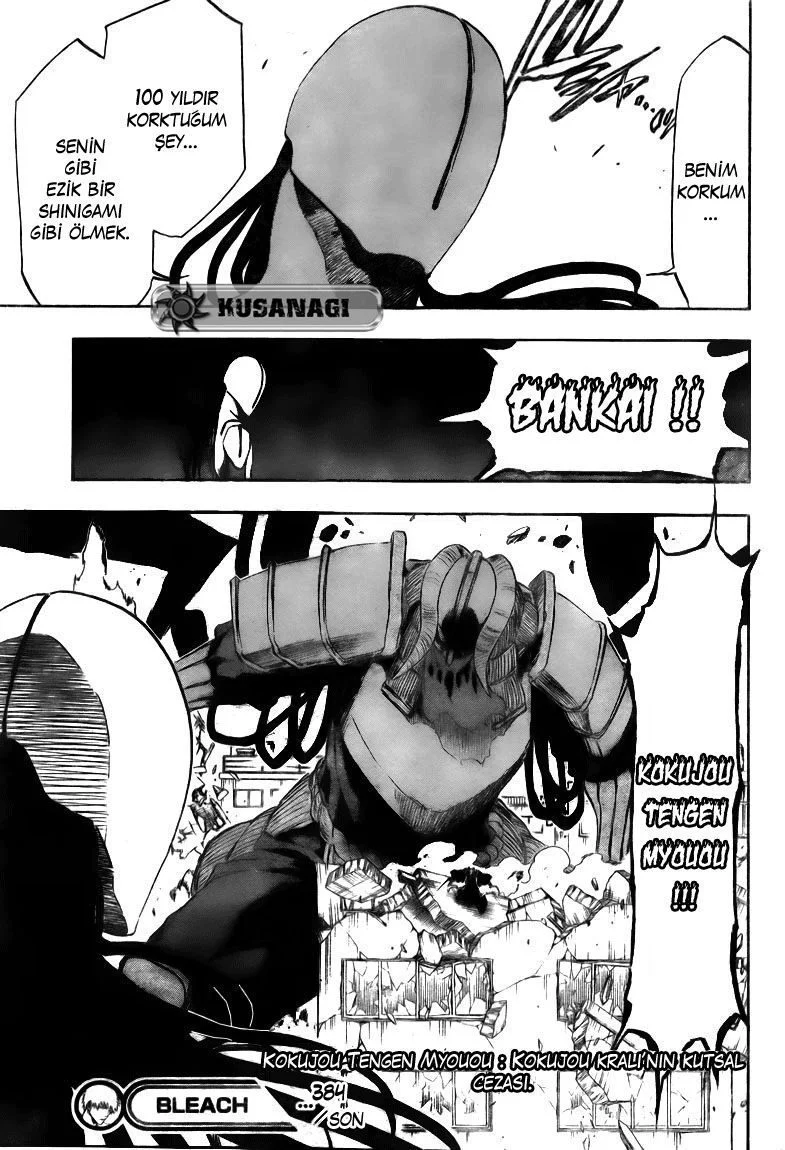 Bleach - Bölüm 384 - Sayfa 20