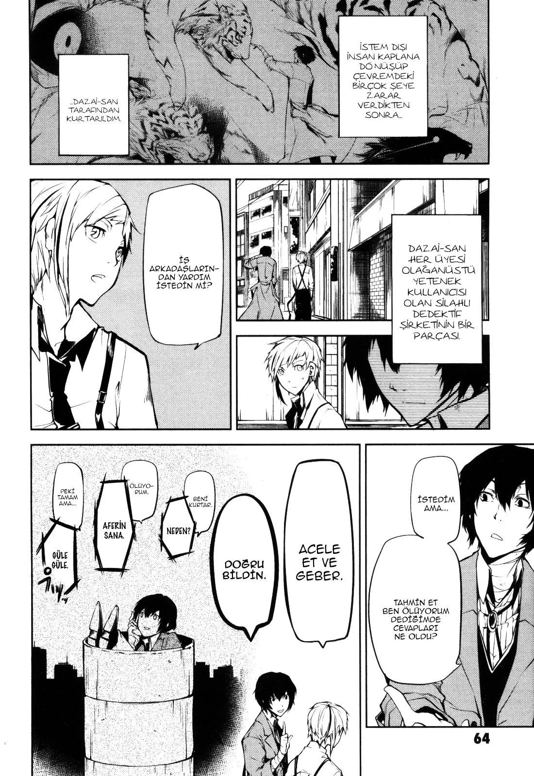 Bungou Stray Dogs - Bölüm 2 - Sayfa 8